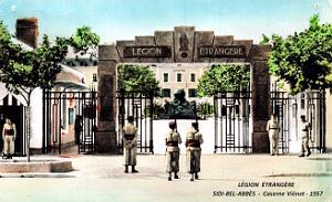 Sidi-Bel-Abbes - Legion - Caserne Vienot - Entree - 1957